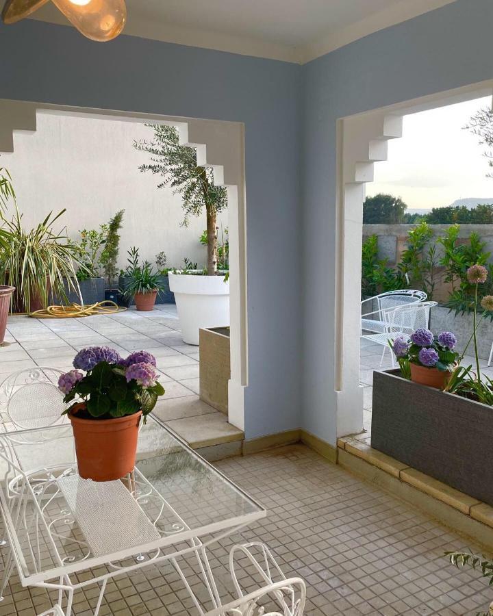 Une Maison Bleue Villa Piolenc Buitenkant foto